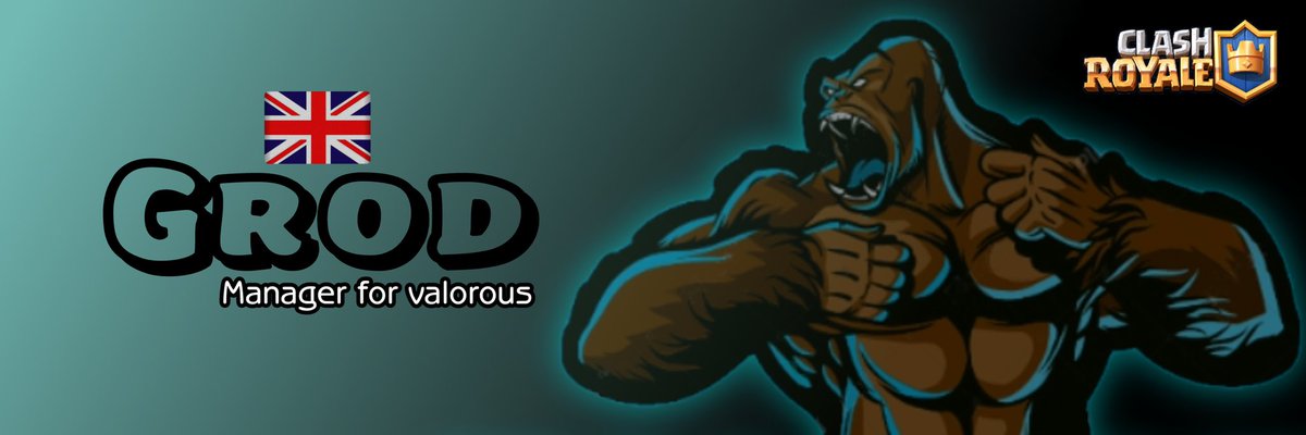 Thank you to <a href="/Valorous_CR/">Valorous</a> for providing me with a new player banner and a huge thanks to their gfx designer <a href="/Reaper_cr7/">神話Grim☠️Reaper</a> ♥️ I love it