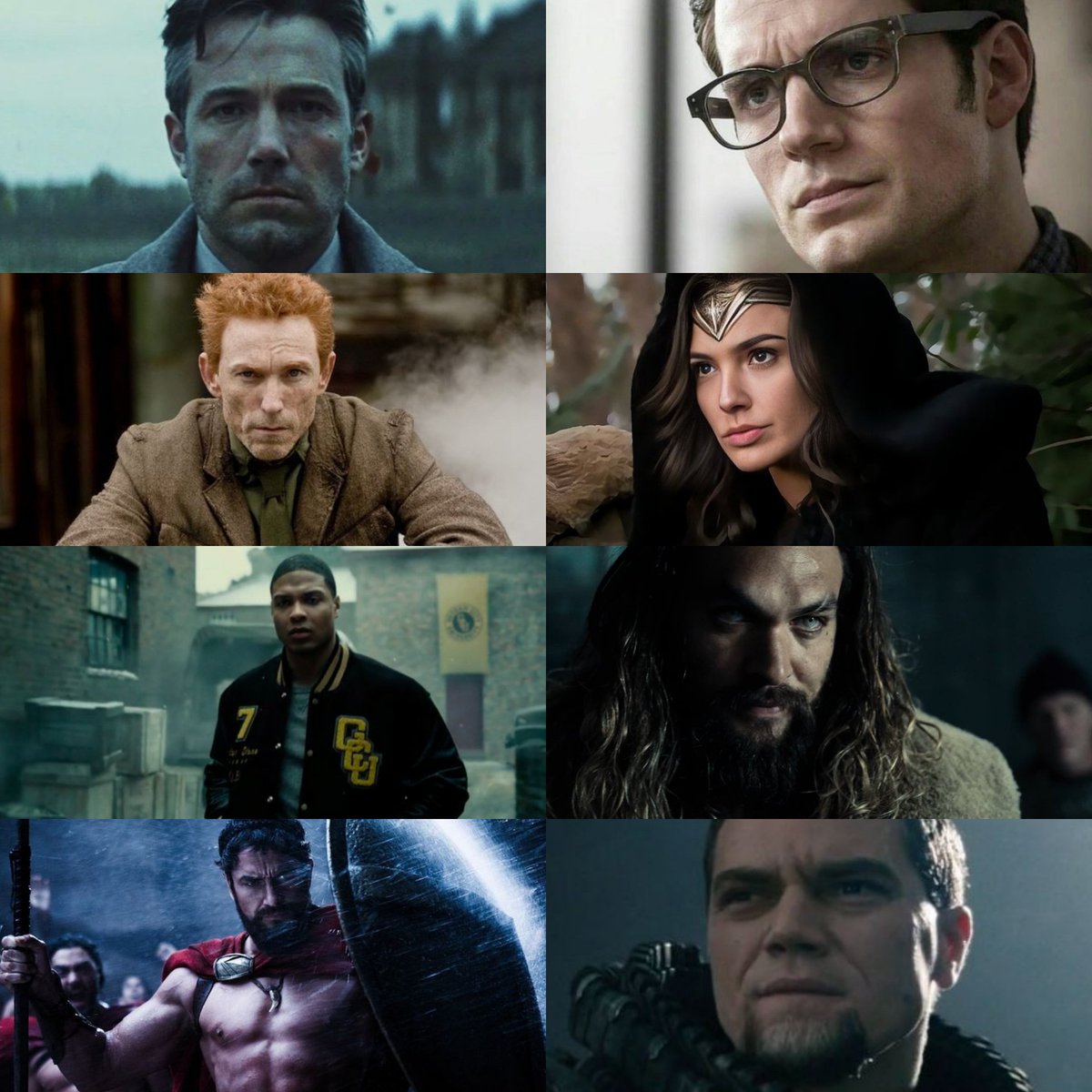 callouswayne's tweet photo. zack snyder has the best casting record https://t.co/yZGCKQ2MYi
