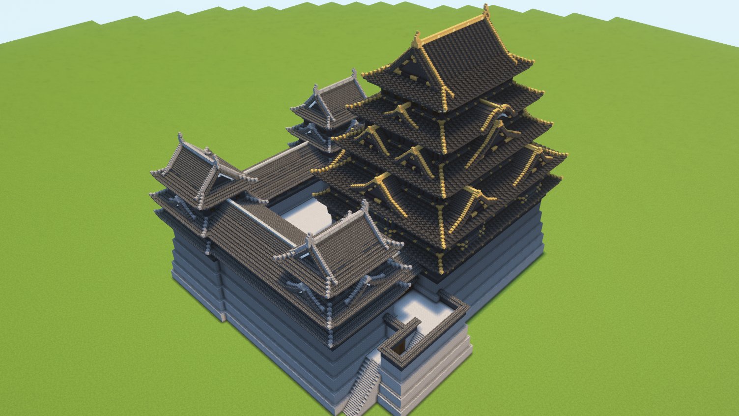 Triliton Rt Honda 和風の城 Minecraft建築コミュ Minecraft 和風建築https T Co X4njtvugzk Twitter