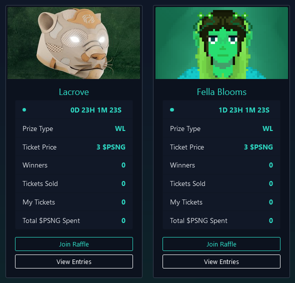 we're just launching our first raffle buy the ticket now🐒 
themunkymonkey.com/raffle

<a href="/FellaBlooms/">Fella Blooms 🌱</a> , <a href="/LacroveNFT/">Lacrove 🐯</a>