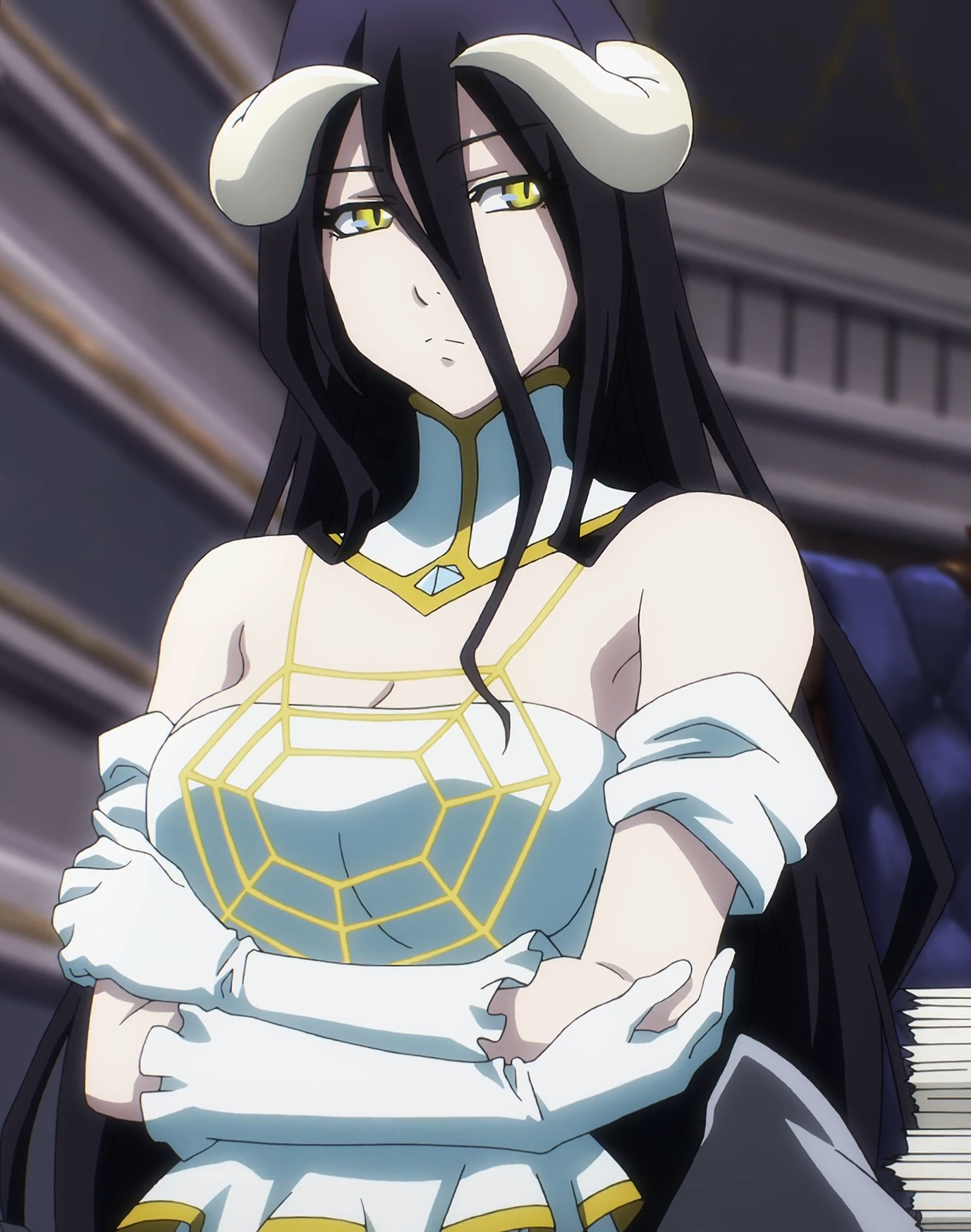 Anime Everyday on X: Albedo 💛 Anime: Overlord  / X