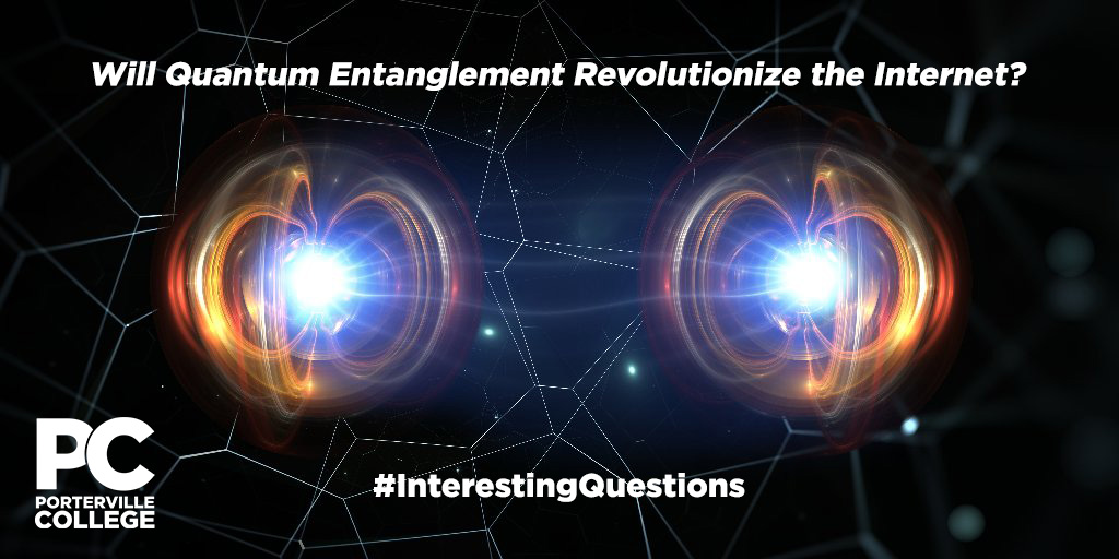 PCollegePirates's tweet image. #CoolScienceNews Will quantum entanglement revolutionize communications security and the internet? These scientists think so. Read more here about the latest progress in quantum entanglement-based communications: sciencenews.org/article/quantu… #InterestingQuestions #STEMRules