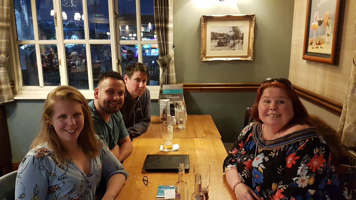 Amavinit's tweet photo. Come along to the #Tramway #Cleveleys tonight and challenge yourself against our regular #pubquiz teams, in our Tuesday #SpeedQuizzing event. Pictured here are our last 2 weeks winners, "The Drunken Fools" and "The Eyes Have It" all smiles after beating the opposition. Starts 8pm https://t.co/Q540i9N9in