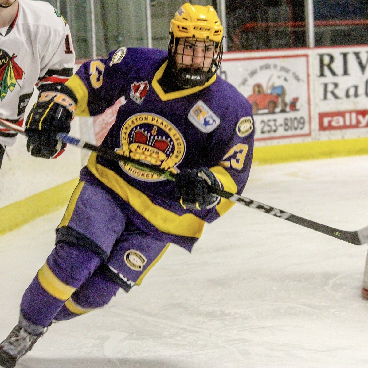 TheCCHL's tweet photo. In Semi-Final #2 we have the @CPCANADIANS Legion Kings sweaters facing off against the @PLKingsCCHL Red sweaters. Get your votes in to send one to the Championship Vs the @GradsHockey Black sweaters. #CCHLThreads https://t.co/7zPio8yQmM
