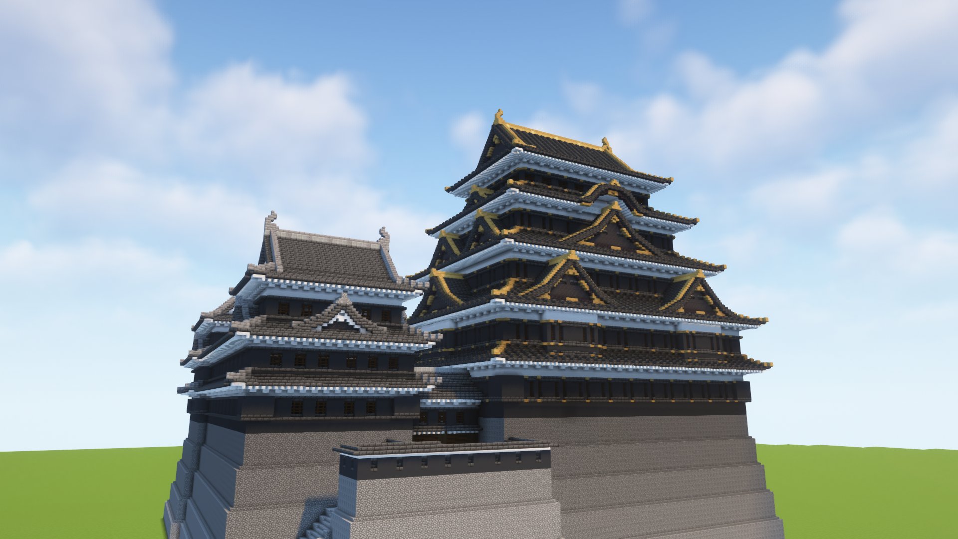 Triliton Rt Honda 和風の城 Minecraft建築コミュ Minecraft 和風建築https T Co X4njtvugzk Twitter