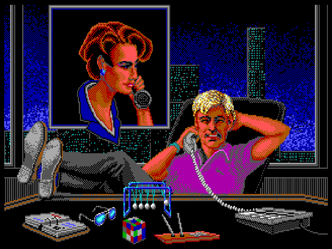 alkalinebro1's tweet image. &quot;Tonight? I&apos;d love to but twitch.tv/imalittletpat is streaming Accolade&apos;s Altered Destiny. A first playthrough on period hardware!&quot; #retrogaming #DOSgame #smallstreamer #EGA #twitch