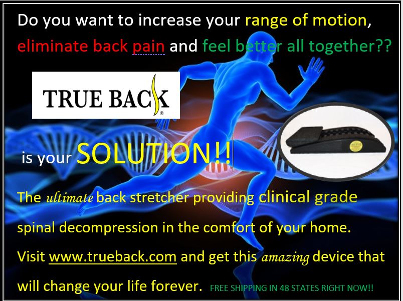 TrueBack_social's tweet photo. Don't you want to make life easier for yourself, don't you want to be pain free?  Don't you want to save money??  Then now is the time to purchase your own Class 1 Orthopedic Traction device and use at your own convenience in the privacy of your home. https://t.co/U2Y7uXKklp