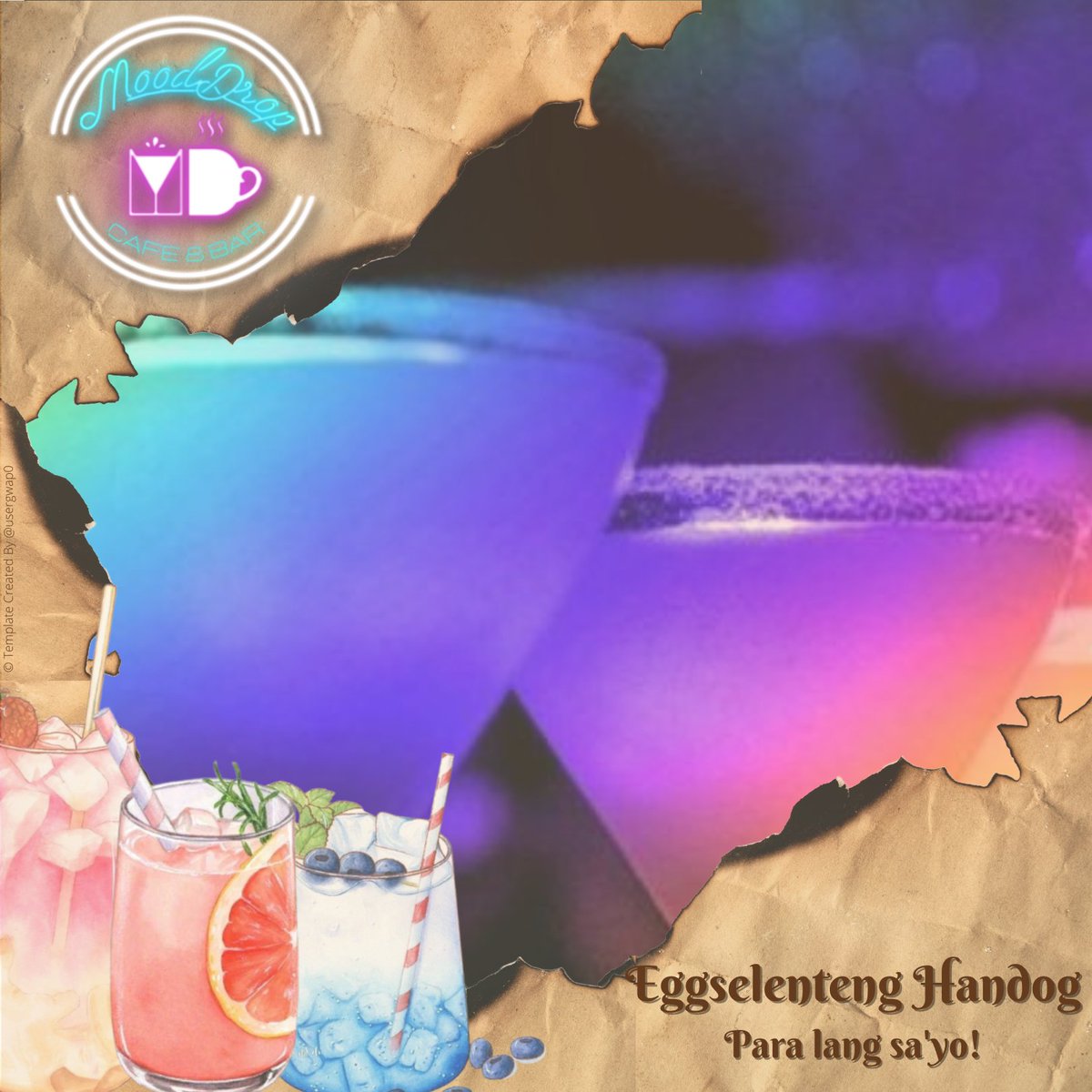 ⠀
⠀
⠀⠀⠀⠀⠀⠀MoodDrop Bar.⠀⠀
                Eggies, si mao nais
                ibigay ang kamangha-manghang
                handog na ito
               🥚 @keizercalix  🥚

            cw // alcoholic

      ❝ cheer up! ❞
⠀
⠀