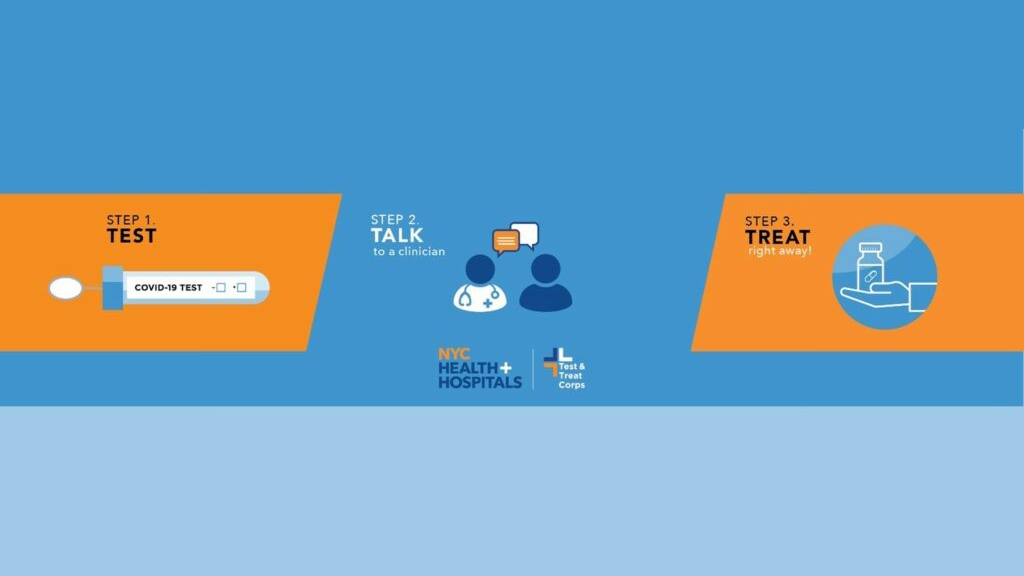 adamshrier's tweet photo. The @NYCHealthSystem #NYCTestandTreat Corps, formerly the #NYCTestandTrace Corps, announced its rebranding to reflect its priority to provide New Yorkers fast, convenient, reliable testing with direct connections to life-saving #COVID19 treatments: https://t.co/CasyZabX6c https://t.co/E57Y9mjcRN