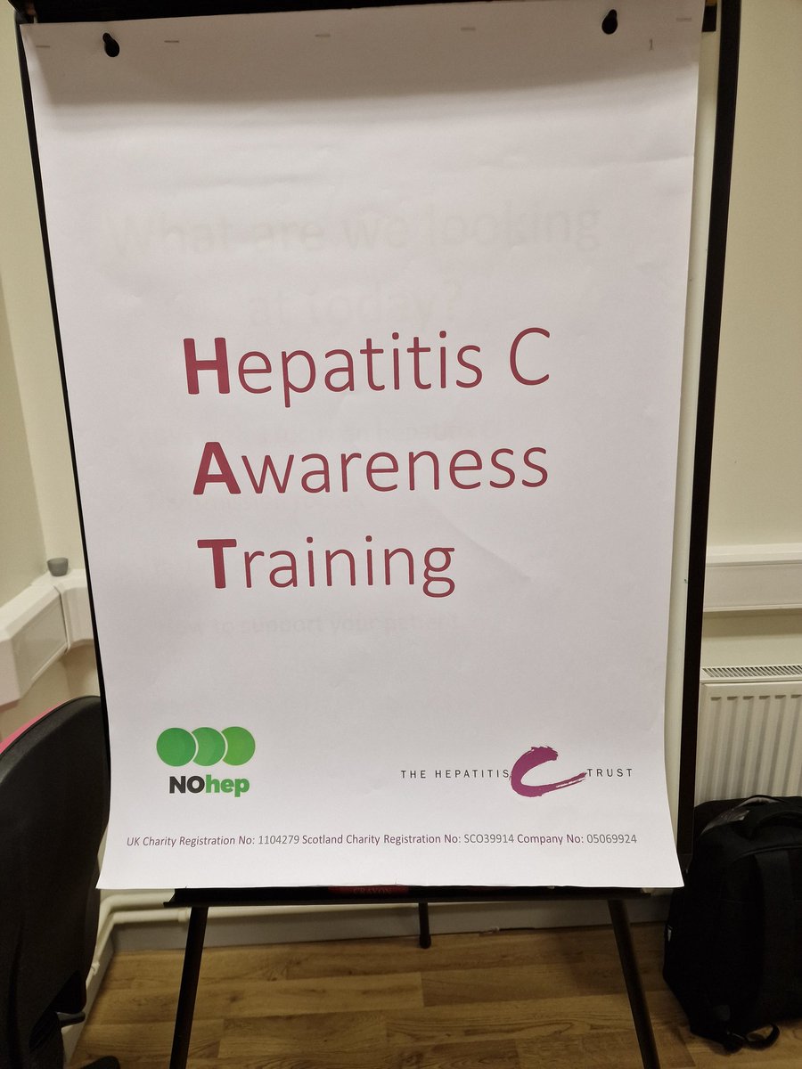 Pwadex12's tweet photo. Great Morning with the Ambassador team @AddactionSheff training and talking about breaking down the stigma around #HepatitisC Thank you for inviting @HepatitisCTrust to your amazing venue 💜 https://t.co/Jq7tWUfT0M