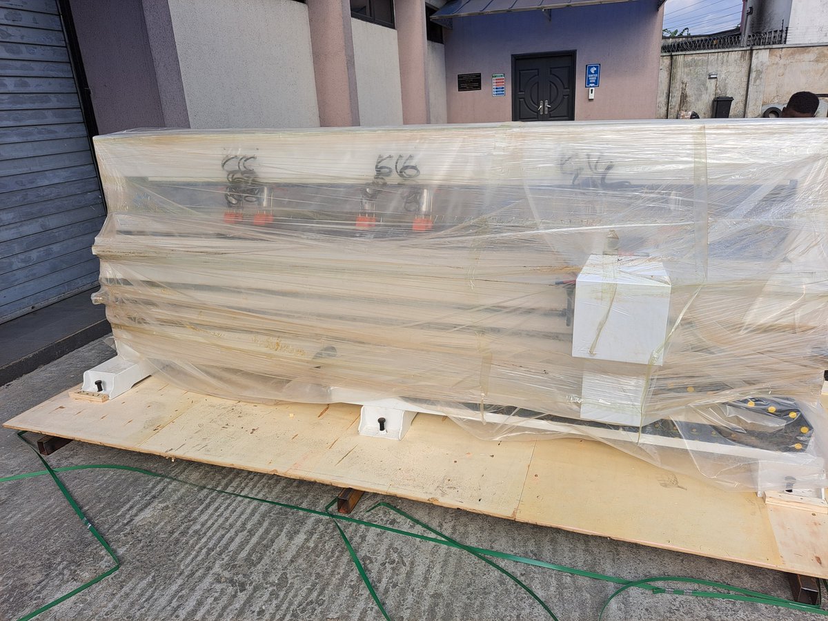 joshderbng's tweet photo. Getting these machines delivered to our office here in #Phcity came through #Onne port. It has been a hectic week for the team. https://t.co/fndVme9hZQ