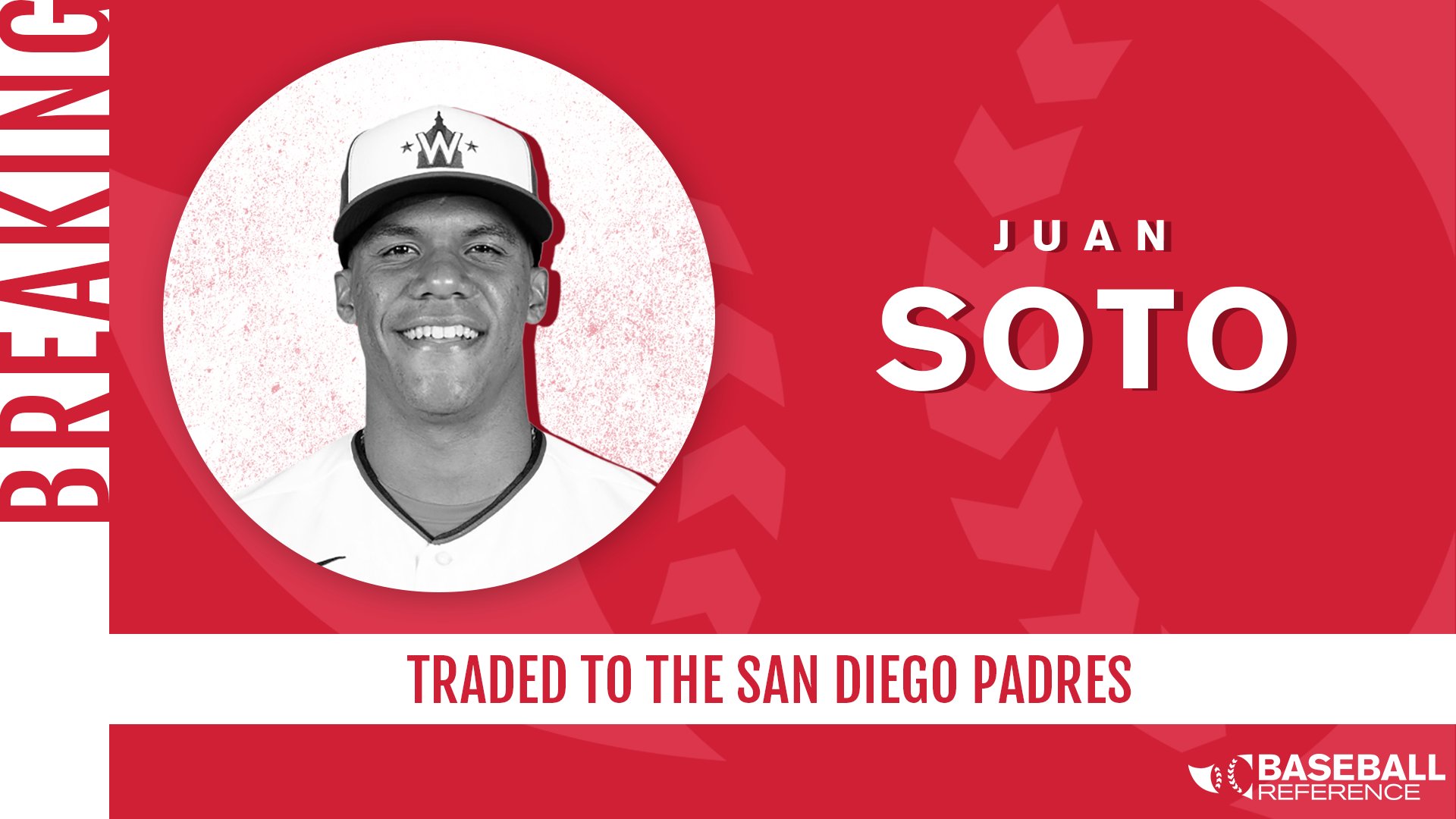 Baseball Reference on Twitter: Juan Soto has reportedly been traded to the  @Padres. #Padres