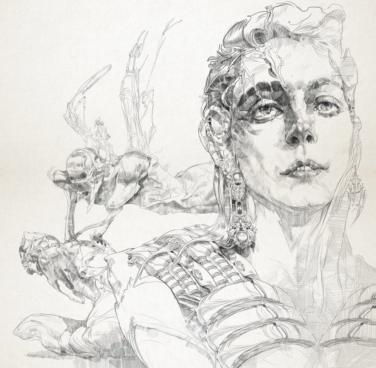 Hey guys,here is my latest sketch.
The memories of the abandoned homeland.
#NFTCommunity #sketch #Homeland #drawing