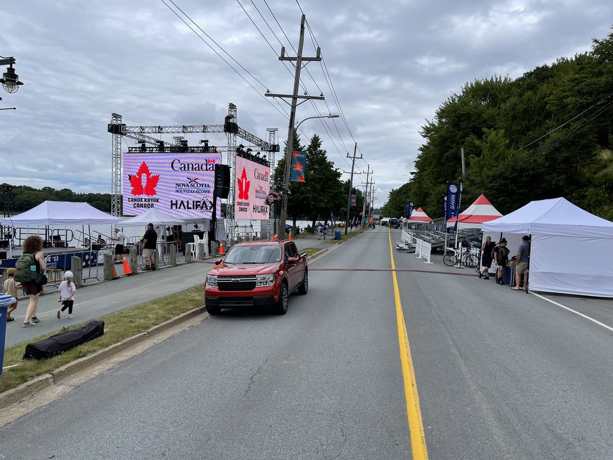 It’s all action down at lake Banook ahead of the 2022 Canoe/kayak sprint world champs