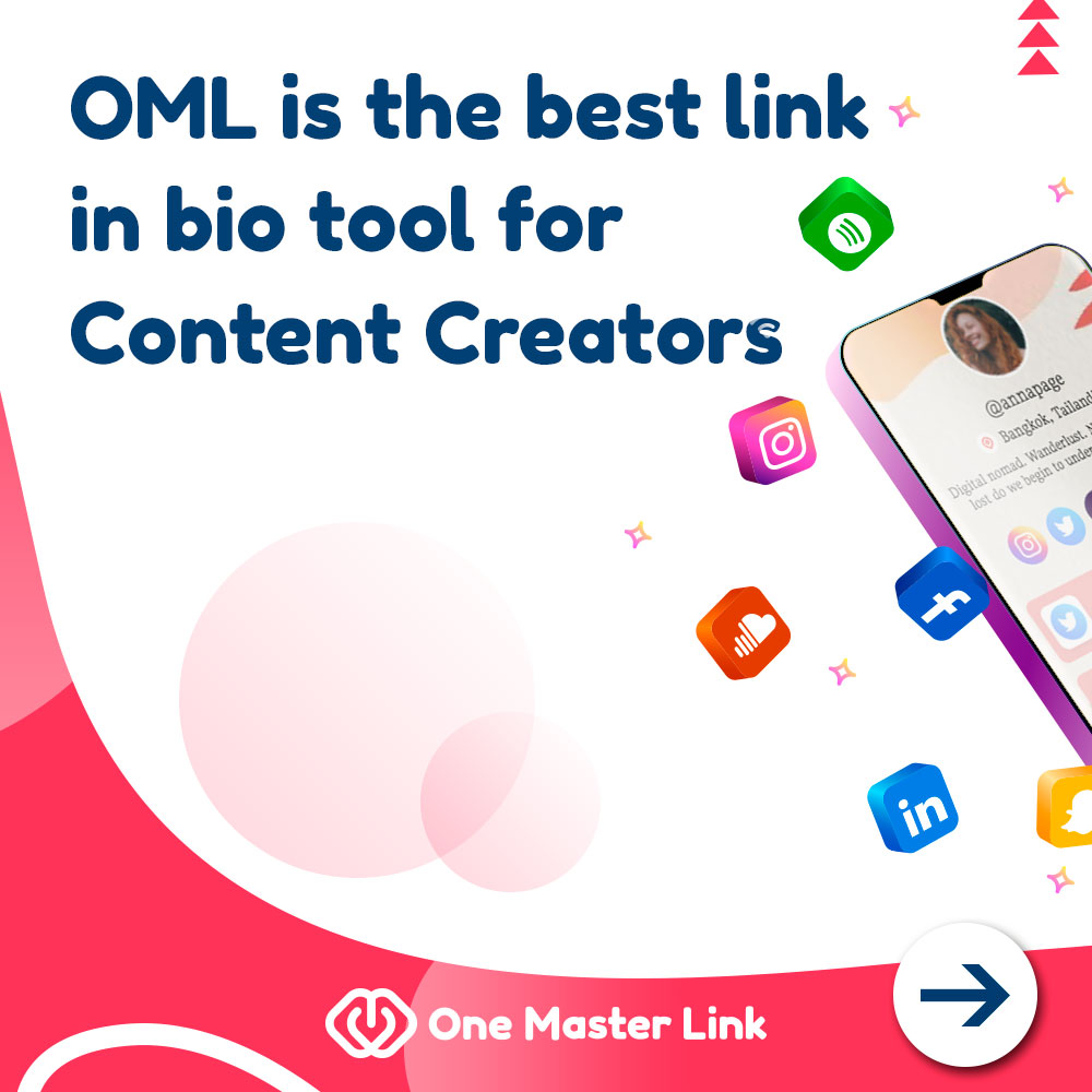 one_master_link's tweet photo. OML is all you need as a Content Creator!

Scroll through the images to know some of the advantages of using One Master Link.

You can create your own Bio for Free here: https://t.co/loK3YOaCHo https://t.co/MfB9PxPkJg