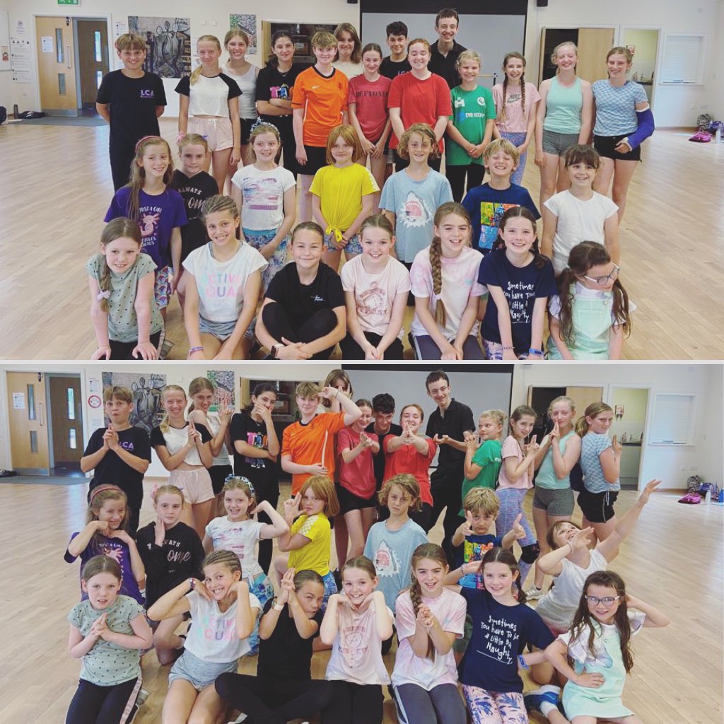 What a team!! Day 2, complete! Well done everybody! 👏🏻😁💜🎶💃🏻🎭

#oxted #summerworkshops22