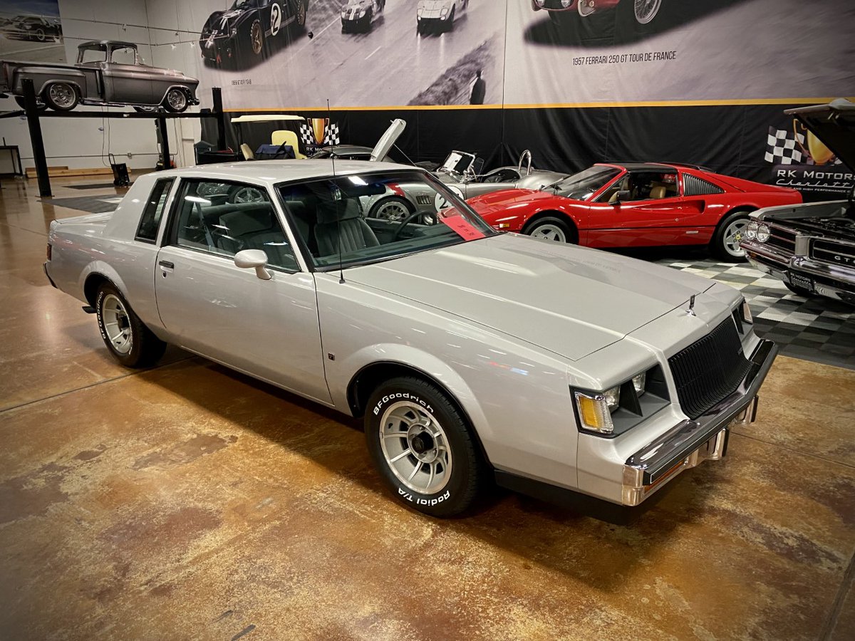 RKMotors's tweet image. Buick was turbo before turbos were cool. 

#Buick #Regal #TType #Turbo #Turbocharged #ComingSoon #ClassicCars #ClassicCarsDaily #America #USA #Cars247 #DriveFreeOrDie #Cool #GM #GeneralMotors #Motorsports #GrandNational #GNX #TurboT #RKMotors #ClassicAndPerformanceCars