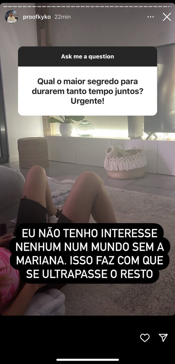 É isto, chorei mt c esta resposta 🥹 <a href="/marianabossyYT/">MARIANA BOSSY</a> <a href="/Proofkyko/">Francisco Antunes</a>
