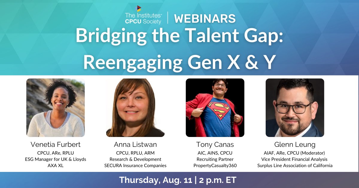 cpcusociety's tweet photo. Join us for a panel discussion on Aug. 11 with @TonyCanas4, Venetia Furbert, Anna Listwan, and Glenn Leung focused on how mid-level professionals can leverage their skills. Register: https://t.co/EP6dHvOHCB https://t.co/XrU6qhqAaF