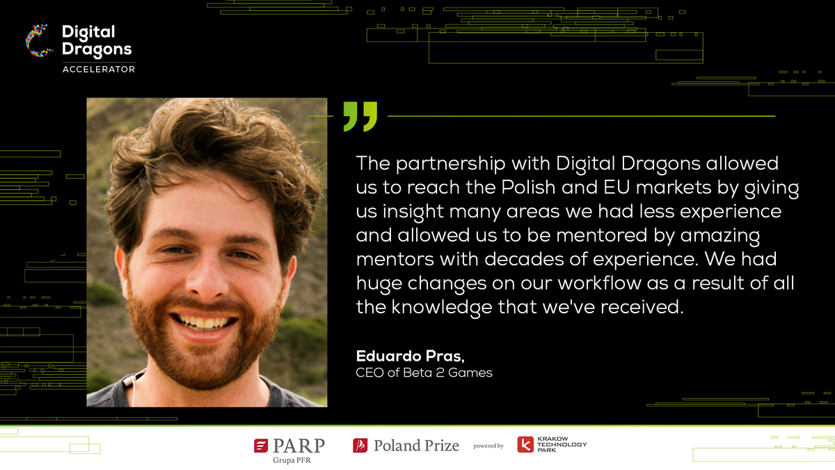 Digital_Dragons's tweet photo. #ddaccelerator
We are delighted with the success of our teams. 🎖
And we are very pleased when we receive such feedback.
This is also the moment when we want to thank our wonderful mentors for the valuable and substantial workshops. You rock🚀
Thank you @beta2games🙏 https://t.co/91hq1I0SWF