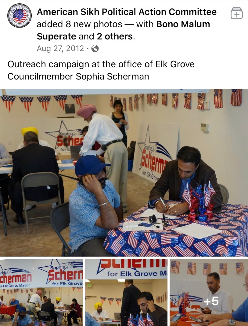 stevenmaviglio's tweet image. The @CA_Dem @ProgCaucusCDP chair @AmarShergillCA continues to attack Democratic leaders -- the same guy in this photo helping a Republican getting elected in Elk Grove. He&apos;s contributed 💸💸💸 to multiple @CAGOP candidates at every level #NoShame #NotForgetting @SinghAllen