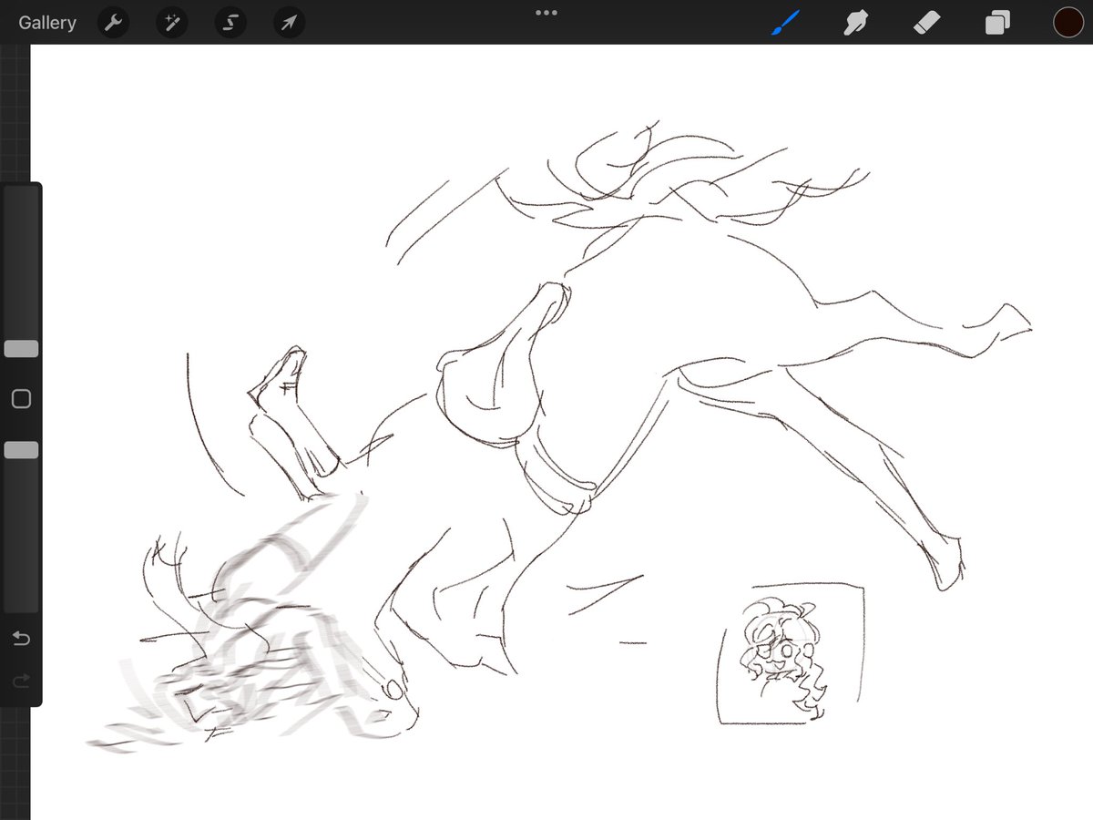 bonus drawing is childe riding a horse https://t.co/9NVqZKrZOi 