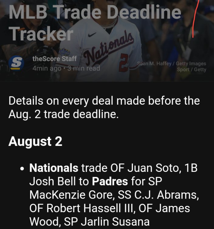 payano7's tweet photo. Juan Soto Cambiado a San Diego https://t.co/FR3zCq1dCj