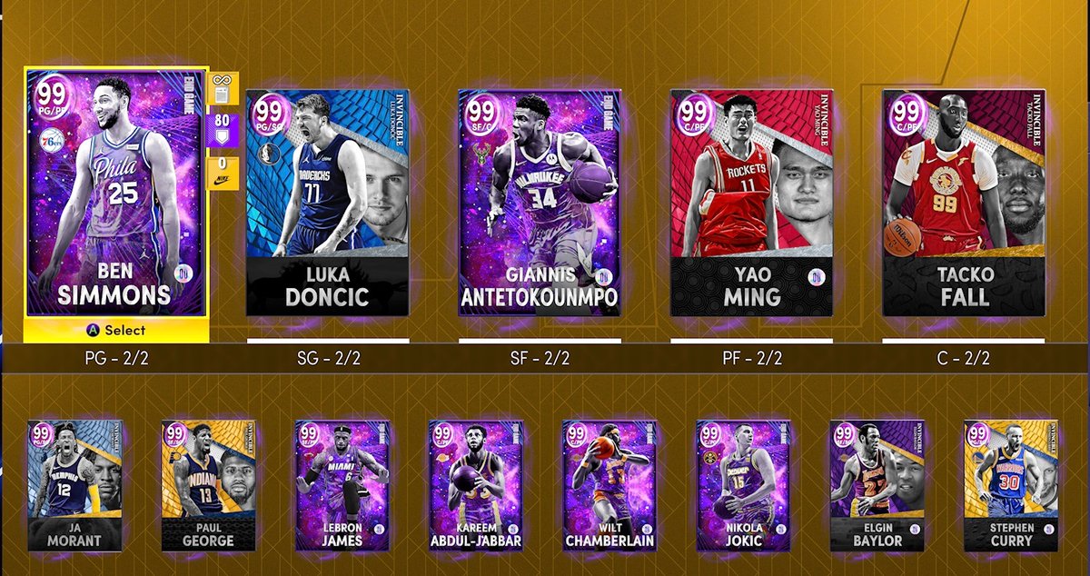 SvgDoncic77's tweet photo. @NBA2K_MyTEAM What’s next 2K?  Thanks for the upgrades https://t.co/je2HLhFSAw