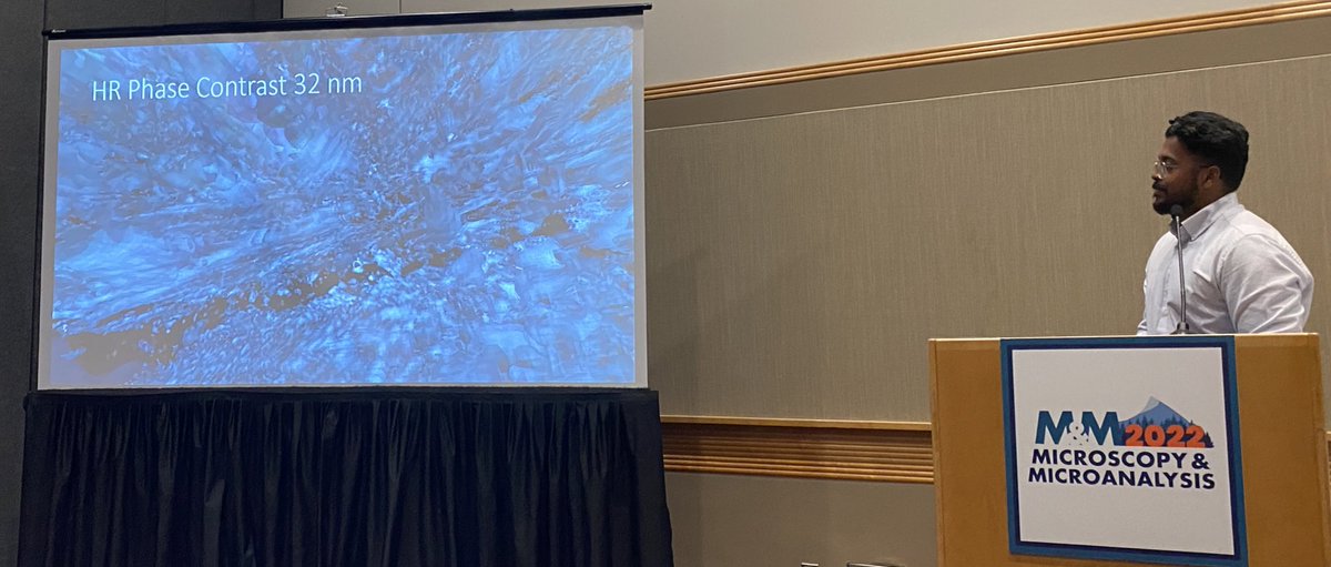 DrRichJohnston's tweet photo. Really great talk by @JebinJestine from the @AimSwansea team at #MM2022Portland on correlative 2D/3D imaging workflows for carbon-based perovskite solar cells https://t.co/FRQn4MSNrZ https://t.co/BfjwoNnNFd