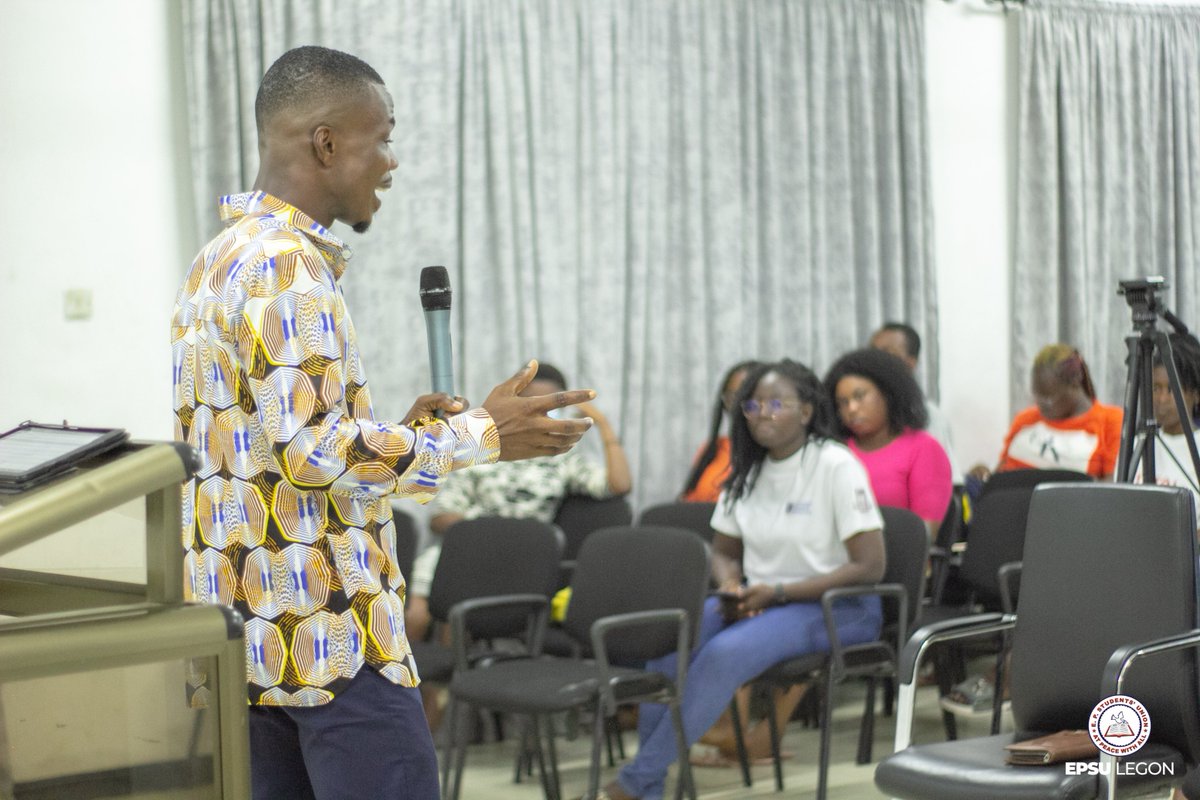 epsulegon's tweet photo. Mid-Week Service with Mr. Saviour Amewu-Wullar.

Theme: Walking In Faith As His Body.

#epsulegon #atpeacewithall #oneinchrist https://t.co/SdEY73XrCR