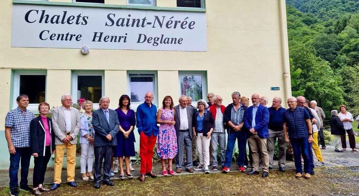YoanRumeau's tweet photo. Samedi à #Ferrère en #Barousse, j'ai participé à l'hommage rendu sous la présidence de @CaroleDelga à Henri #Deglane, militant socialiste et de l'éducation populaire de la @hautevienne_dep, fondateur du centre de vacances des Chalets de Saint-Nérée géré par la #FOL87. https://t.co/WWw9KoRXWG