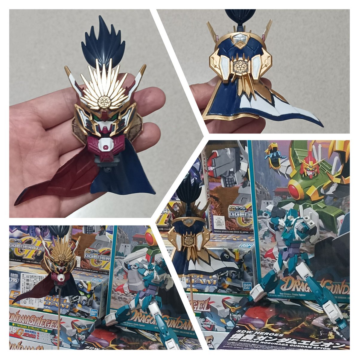 linshikai1's tweet photo. 塗裝進行中
#ガンダム
#건담
#信長ガンダムエピオン
#GUNDAMEPYON
#SDWorld https://t.co/Qn2uIEChYG