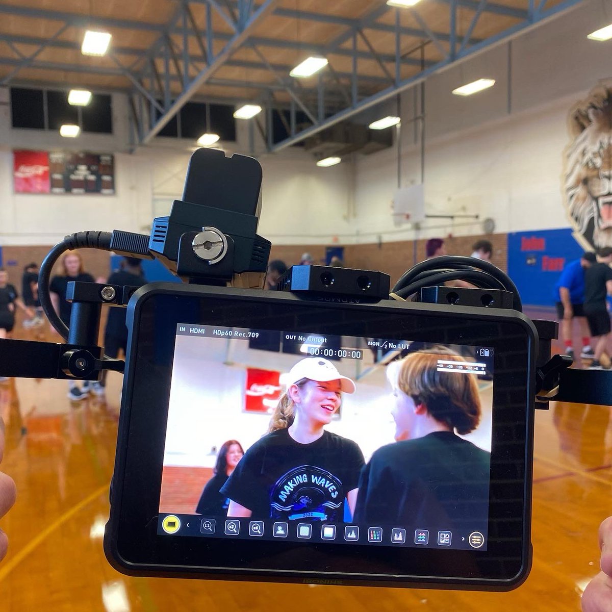 6STRONGMEDIA's tweet photo. Making the @RBHS_Lions band #video fabulous! 🎥 

#videofabulous #funfilmcrew #nohasslealldazzle #rbway #teamredbank #rbhsmarchingband #rbhsmarching #bandcamp
#whatsNEWinHCS #WeAreHamilton #HCSLeads https://t.co/4Y0TkKskJd