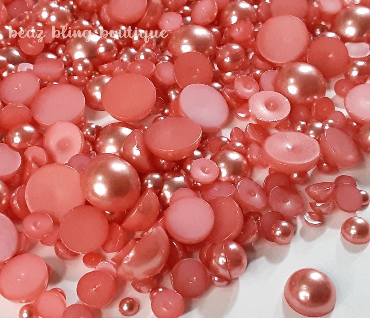 beazboutique's tweet photo. Excited to share the latest addition to my #etsy shop: Flat Back Faux Imitation Pearls 1000 Pieces Mixed Sizes 3MM - 10MM Salmon https://t.co/A5iivluHgh #salmonmixedpearls #mixedsizepearls #phonedeco #flatbackpearls #blingpearls #flatbackgems #3456810mm #1000pearlmixes https://t.co/y5EPrk3coZ