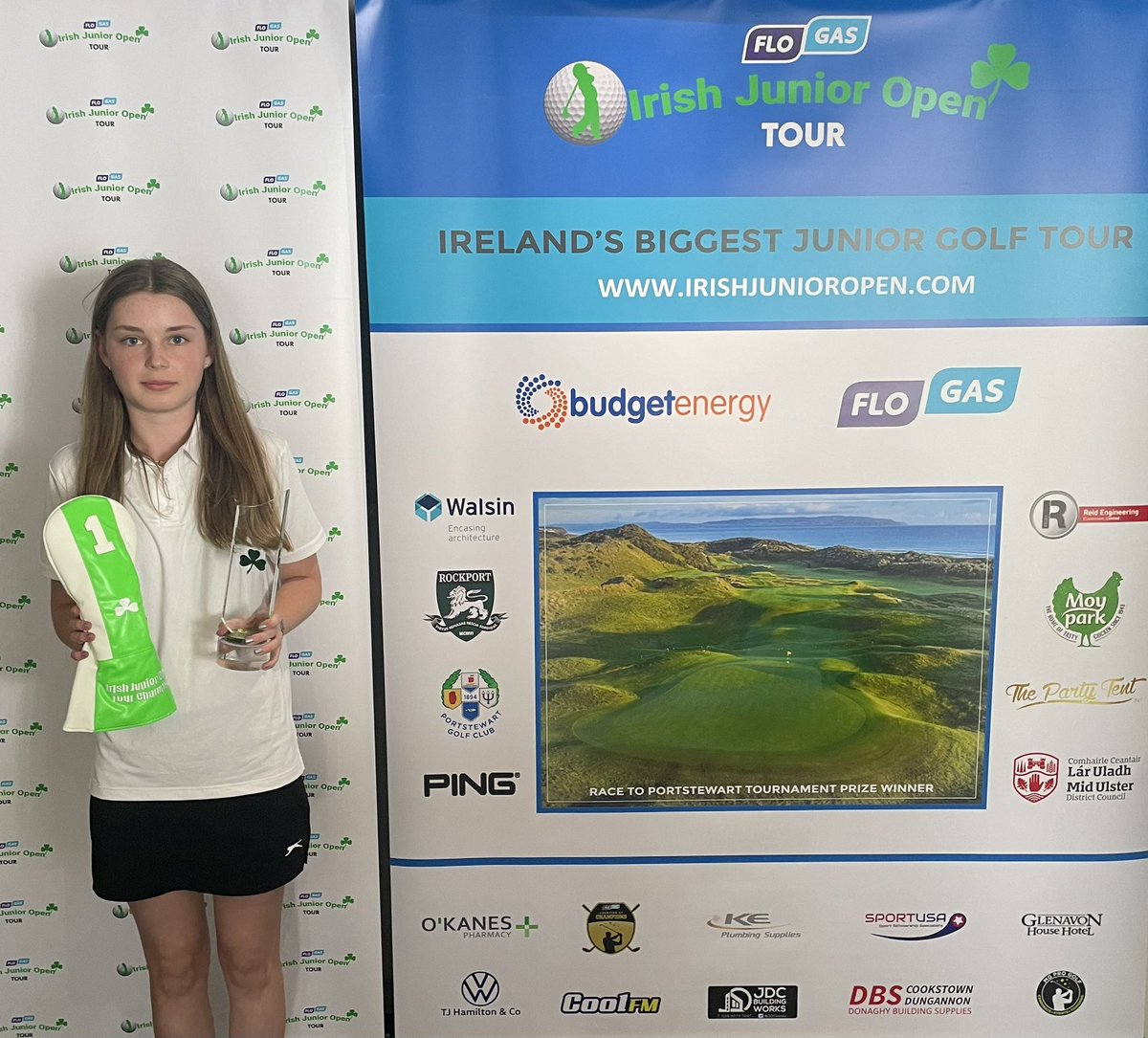 IrishJuniorOpen's tweet photo. U15 ‘Flogas Irish Junior Open Tour’ Champion at Holywood Golf Club - Alanna Ross from Knock Golf Club

https://t.co/GfVSCjrSHW https://t.co/7EzbPQ6fwi