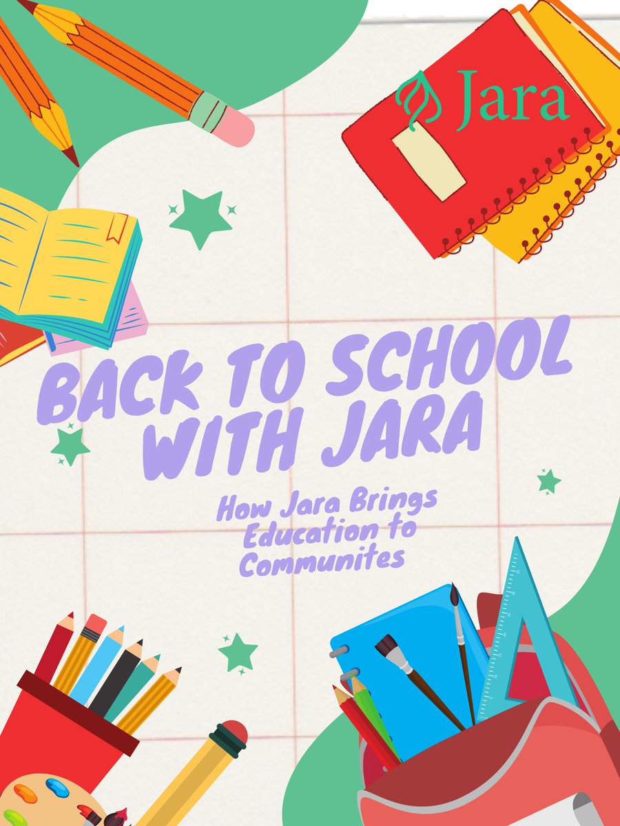 It’s back-to-school 🍎season! Many children never get the opportunity to attend school. Jara has created #TheJaraUnit, a personal education device that enables children to learn localized educational content in any language without needing access to electricity.  📚