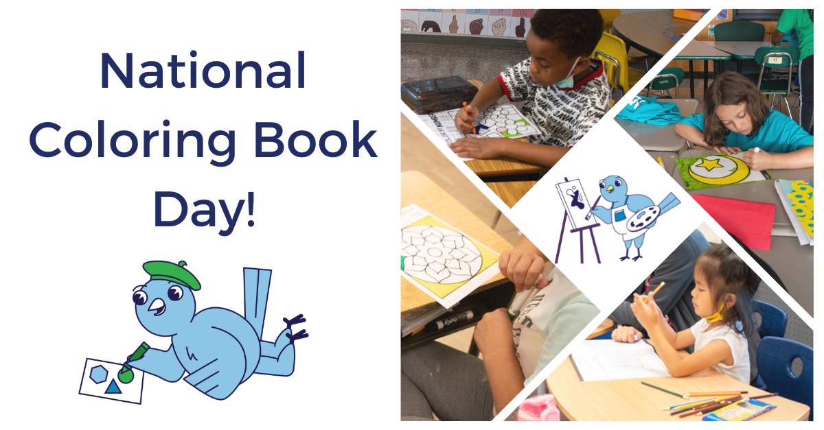 bellxcel's tweet photo. Join us today, alongside some of our partners pictured below, in fueling creativity by participating in National Coloring Book Day! π π
@YMCAPiedmont @OldColonyYMCA, @YMCARichmond
#ColoringBookDay #BellXcel #PowerYourPurpose #SocialEmotionalLearning #creativity https://t.co/aXRE9xTUof