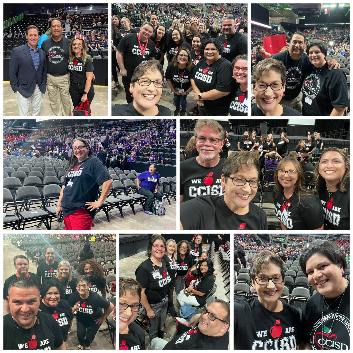Fantabulous <a href="/CCISD/">CCISD</a> Convocation with guest speaker <a href="/JonGordon11/">Jon Gordon</a>! Our awesome superintendent <a href="/r0hernandez/">Dr. Roland Hernandez</a> kicked us off in CCISD style! Energized! Ready! #weareCCISD #suCCessISD <a href="/ccleadservant/">Dr. Kimberley Donaldson James</a> <a href="/OPL_Cindy/">Cindy Perez</a> <a href="/janebell07/">Jane Bell</a> <a href="/DollyGTrolley/">Dolltroll77</a> <a href="/Jlarr6/">S. J. Arredondo</a> <a href="/KirbyWarnke/">Kirby Steele Warnke</a> <a href="/LeanneJLibby/">Leanne Libby, APR</a>
