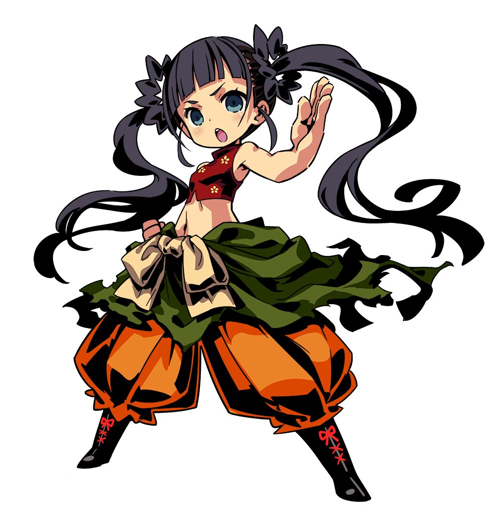 @okunoha MMOとかだと聖職系の派生みたいになりがちですけど 世界樹3のモンクが中国寄りで見事性癖を破壊されましたね 