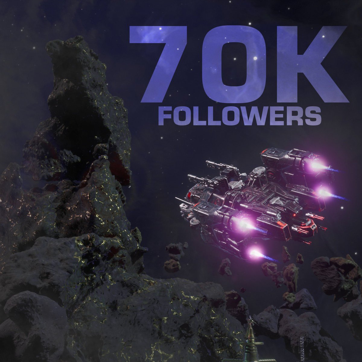 HauntedSpace_'s tweet photo. 70.000 followers🚀

Remember... this is only the beginning🔥❤️ https://t.co/9Regrc0giF