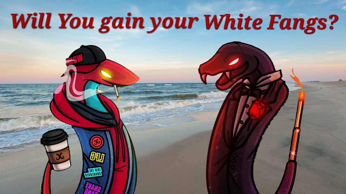 I'm on-board! I Want some White Fangs <a href="/SnakeXOfficial/">SnakeX</a> 🤤