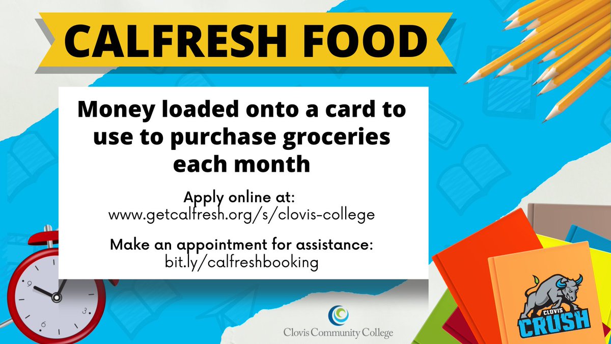 ccc_basicneeds's tweet photo. Did you know you might be eligible for up to $250 loaded on a card for groceries each month? Apply for #CalFreshFood at https://t.co/00dwrMZMVW or make an appointment with a member of our team for help at https://t.co/XbwZiJSWXw. https://t.co/hpbUVCvNnO