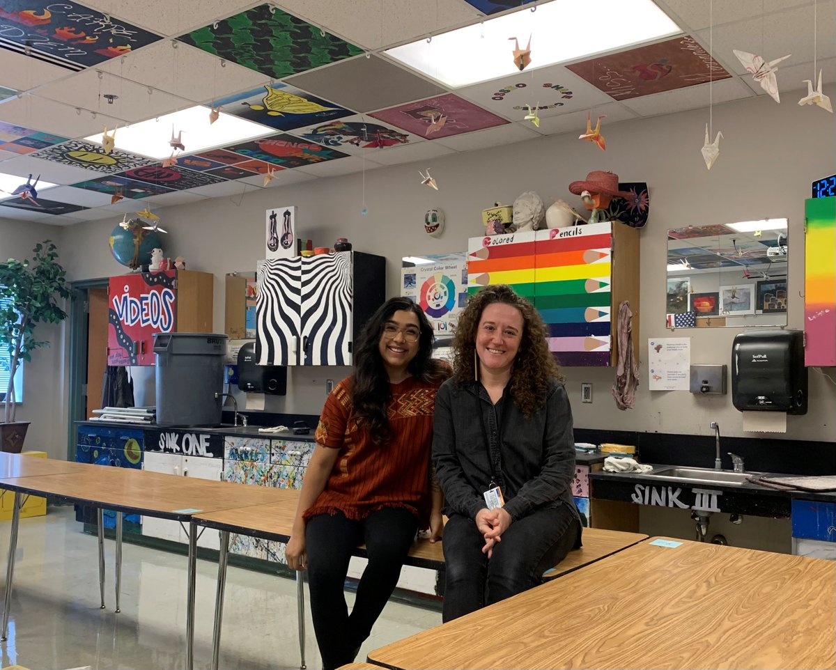 Next up in our introductions, our fabulous Art team Abby Merlis and Alejandra Colosimo!
Alejandra was born in Guatemala, has a Dog and cat (Batman and Goku) and loves the Minnesota Timberwolves and making art related to MN Sports! (1/6)