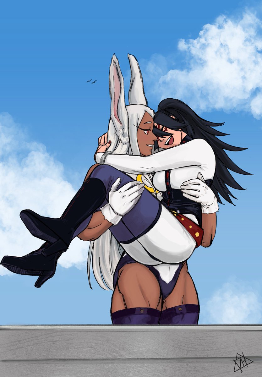 #NationalGirlfriendDay 

"I'll be honest, Miruko and I are dating now. And I'm proud to call her my girlfriend."