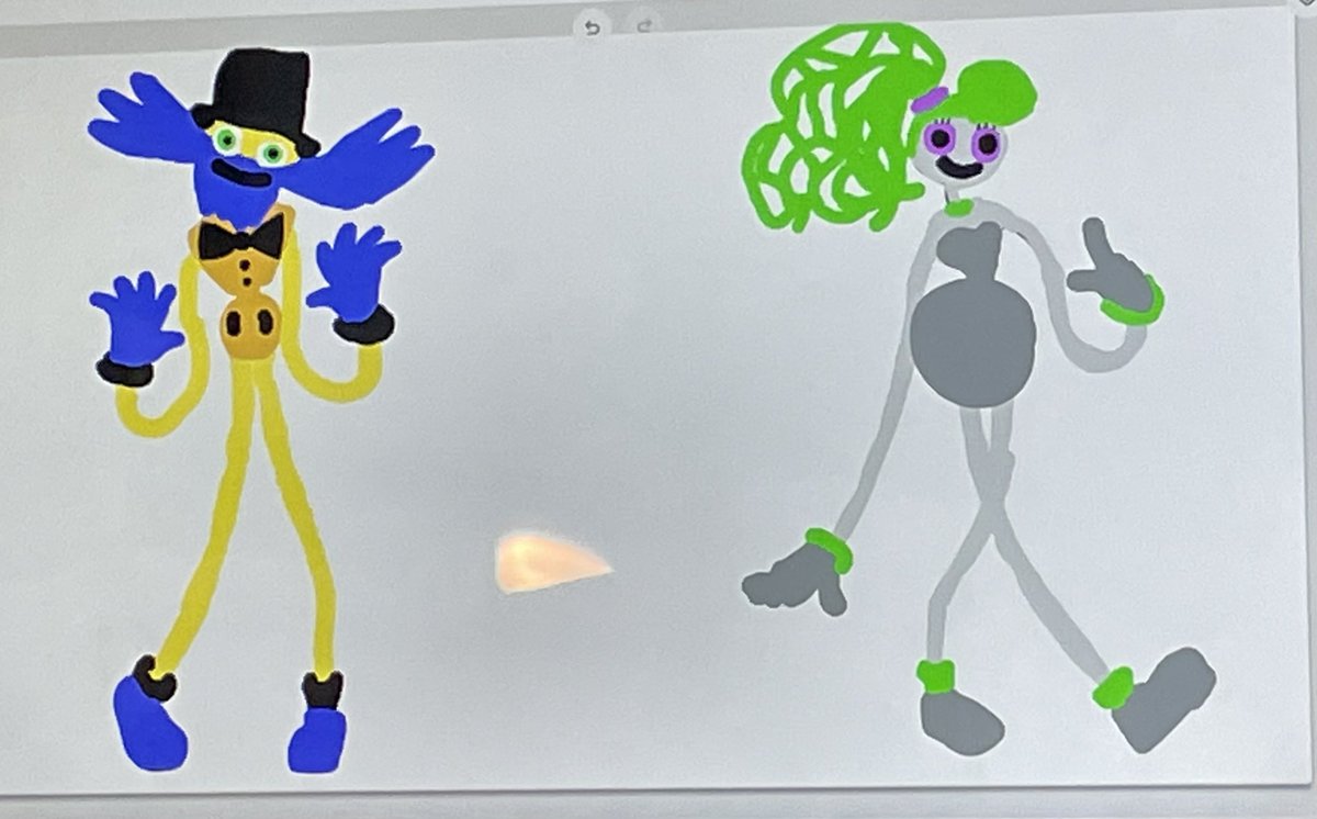 j_humston's tweet photo. @mobgamesstudios My son (9yo) made some characters using Google Canvas app and wanted me to share them with you! #PoppyPlaytime He wants to be a 3D artist. https://t.co/RuXDURrwy3