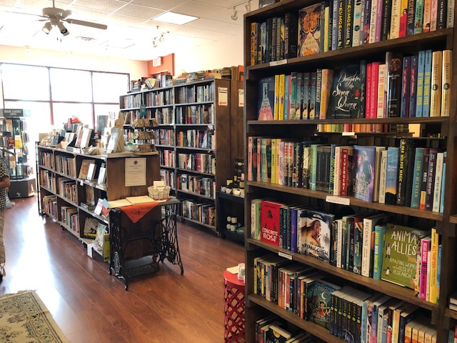 Looking forward to this <a href="/NAIBAbook/">NAIBA</a> breakfast event on August 10. Just visited the wonderful @BlacksburgBooks , our local independent bookstore. Got a few things. Going back for more. Bookstores are a very bad influence....