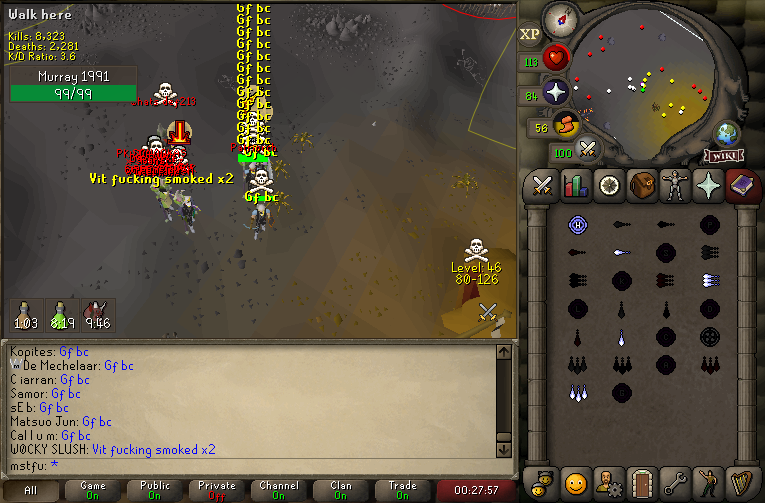 DivineForces's tweet photo. Good to see clans active in a supposedly dead Wilderness... thanks for the fight BC! https://t.co/j4WA4sxAnp