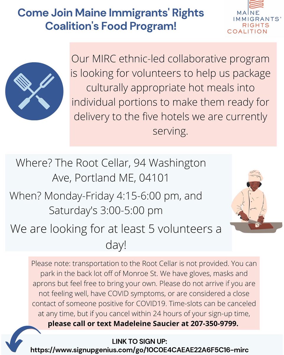 Maine Immigrants’ Rights Coalition tweet media