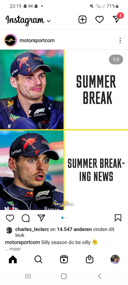 The fact that Charles Leclerc liked this makes it even funnier 🤣 #MaxVerstappen #charlesleclerc #formule1 #Formula1 <a href="/Charles_Leclerc/">Charles Leclerc</a> <a href="/Max33Verstappen/">Max Verstappen</a>