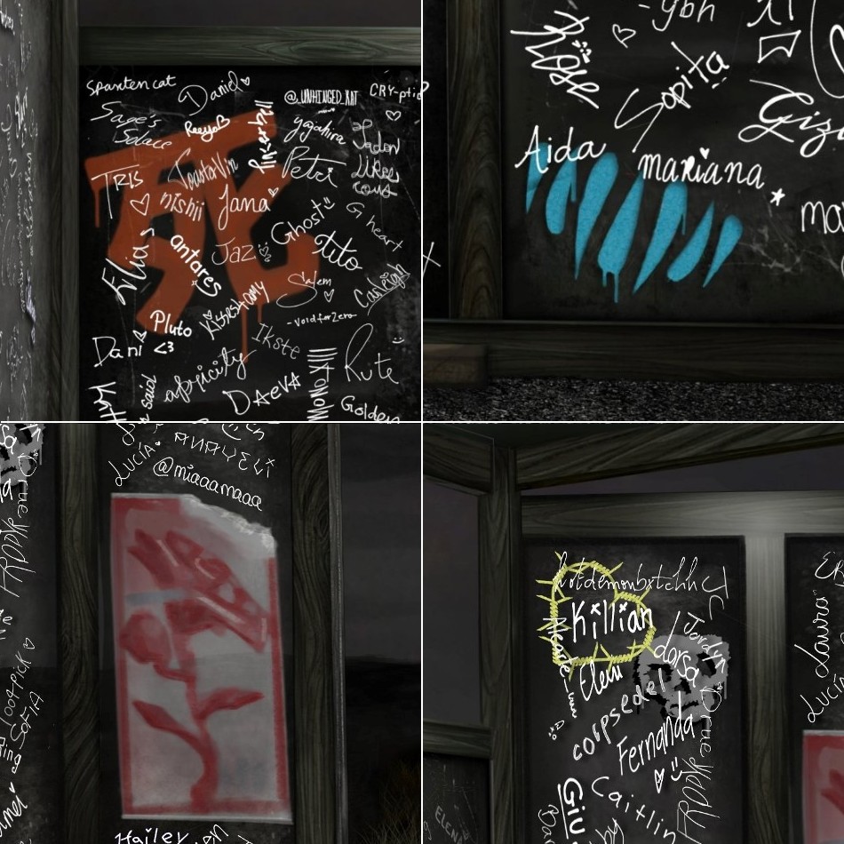 tinycorpse_'s tweet photo. here are all the hidden references in the music video animation. can you tell what they are? https://t.co/tuksZKWZNG